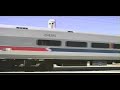 SEPTA training train departing Lansdale with AEM-7 2305 pulling Bombardier coaches September 7 2002