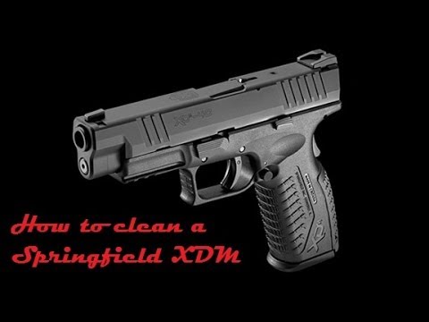how to properly clean xdm