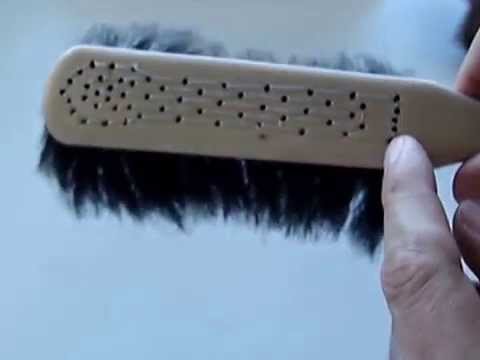 Handfeger Rosshaar aus Blindenwerkstatt