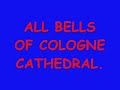 The Bells of Cologne Cathedral in Germany.