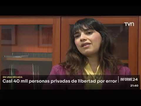 Reportaje en TVN: Inocentes en la c&aacute;rcel por error.