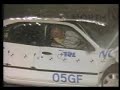 Nissan Primera Euroncap crashtest Nissan Primera Euroncap crashtest
