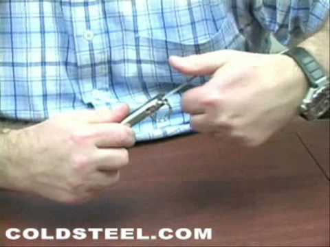 Cold Steel Eland Folding Knife - Mirror Plain