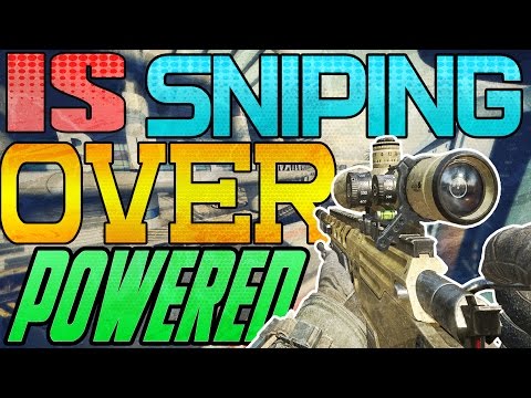 Is Sniping Overpowered in Call of Duty? (Black Ops 2 Multiplayer Gameplay)