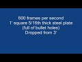 Crushing Beer Can at 600 frames per second slow motion