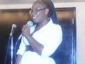Courtney Washington singing Welcome the Rain
