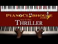 ♫ How to play "THRILLER" (Michael Jackson)- piano tutorial lesson ♫