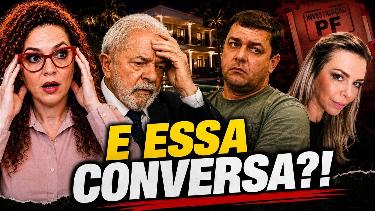 A BOMBA DE LULINHA FICOU MAIOR e uma mensagem coloca LULA no meio da história