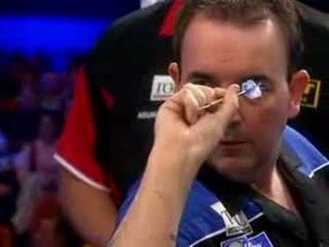 darter - This is Phil Taylors fourth perfect nine Dart Finish thrown on the Topic International Darts League on 8th may 2007. For more dart videos go to my darts webs...