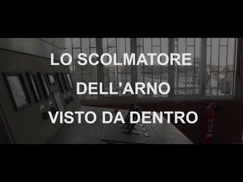 Lo scolmatore d'Arno visto da dentro (video di René Pierotti)