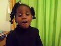 3 year old singin \"Me-Tamia\"