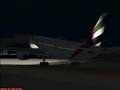 A330-200 Emirates landing at Dubai