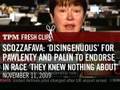 Scozzafava: 'Disingenuous' for Pawlenty and Palin to Endorse in a Race 'They Knew Nothing About'
