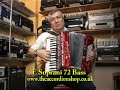 E Soprani 72 Bass Accordion E Soprani 72 Bass Accordion