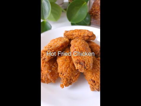 Deliciously easy Hot Fried Chicken w/ Spicy Korean Honey Mustard