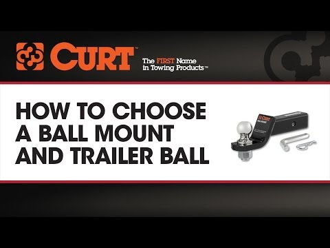how to mount hitch ball