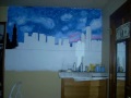 Chicago Skyline Painting Stop motion Chicago Skyline Painting Stop motion