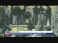 Panathinaikos Hooligans Fighting Against police