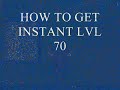 instant lvl 70 sever