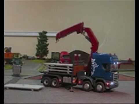 Siku Control Umbau Scania mit Ladekran