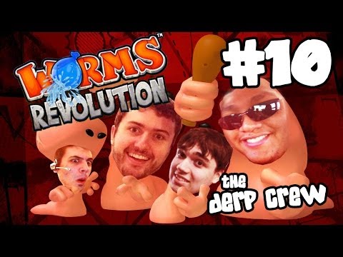 KIM JONG UN: HIDE 'N' SEEK MASTER (Worms Revolution w/ The Derp Crew)