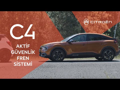 Yeni Citroën C4: Aktif Güvenlik Fren Sistemi