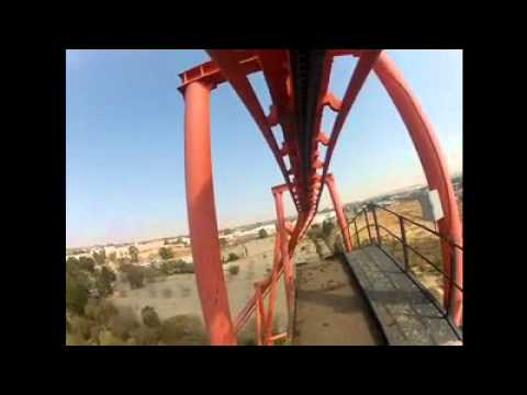 The Anaconda Roller Coaster with GoPro Hero 2 – Gold Reef City, Johannesburg, South Africa