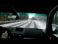 BMW X3 XDrive35d on winter roads (1)