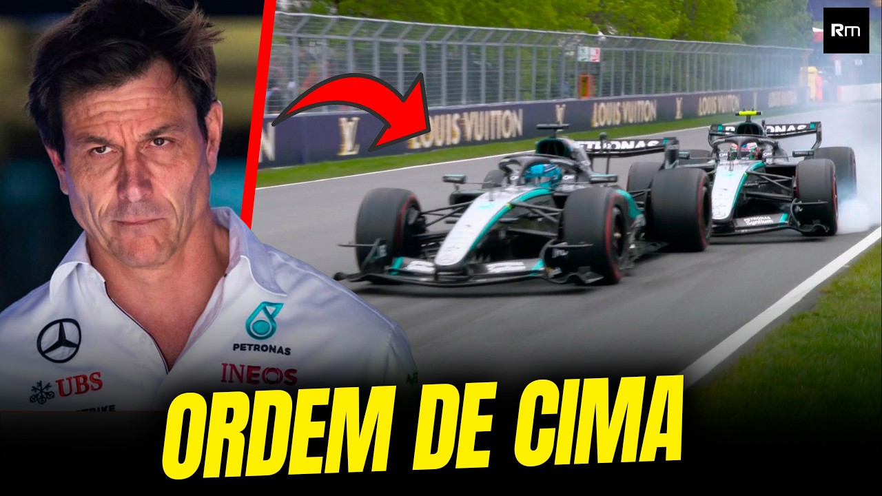 ABANDONO DE RUSSELL AJUDOU MERCEDES, MAS ORDEM JÁ ESTÁ PREPARADA POR WOLFF
