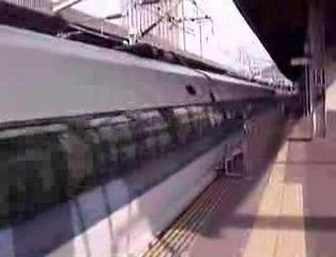 ＪＲ西日本　小倉駅　５００系のぞみ発車＆１００系こだま風景
