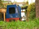 Feldbahn überfährt Kamera