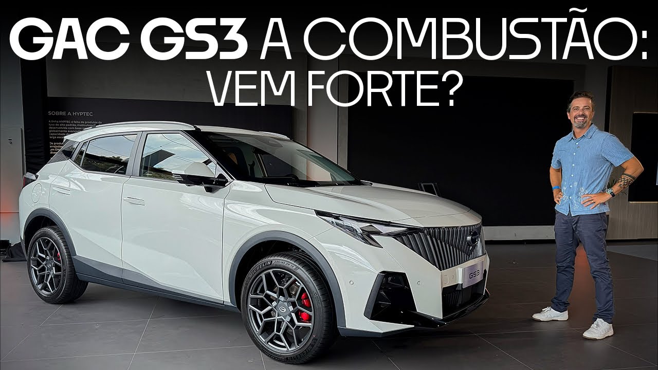 VAI BOMBAR? GAC GS3 traz receita A GASOLINA para brigar com os SUVs compactos tradicionais