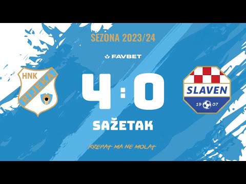 HNK Hrvatski Nogometni Klub Rijeka 4-0 NK Slaven B...