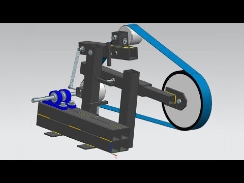 how to make a belt grinder