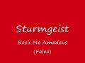 sturmgeist - rock me amadeus (falco)

from their second album �ber released on october 16, 2006 through season of mist. this album introduced two new members to the band, john e. jacobsen aka panzer on guitar and bass and christian svendsen aka antichristian on drums joined with cornelius jakhelln, officially changing the project from a solo band to a full band. 

reviews:
http://www.metal-observer.com/articles.php?lid=1&sid=1&id=11608
http://www.thegauntlet.com/album-reviews/950/2225/sturmgeist.html
http://www.decibelmagazine.com/reviews/mar2007/sturmgeist.aspx

both albums available from here:
http://www.amazon.co.uk/s/ref=nb_ss_w_h_/026-8874787-7451667?url=search-alias%3daps&field-keywords=sturmgeist&go.x=0&go.y=0&go=go