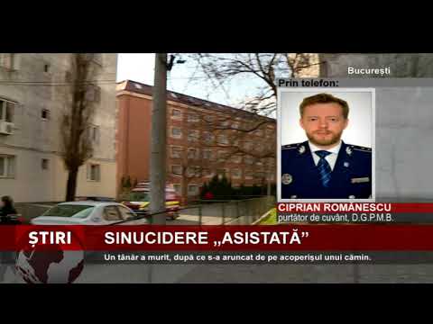 Un tânăr a murit, după ce s-a aruncat de pe acoperișul unui cămin studențesc din București