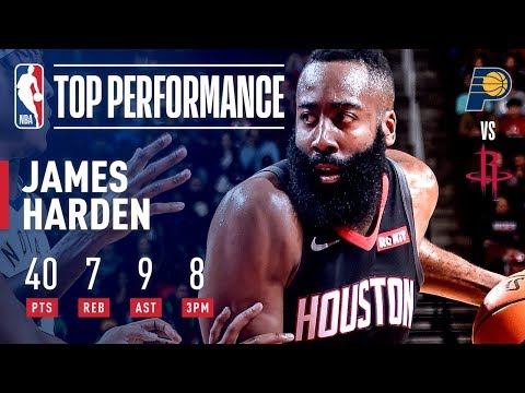 Video: James Harden DROPS 40 Against The Pacers | November 11, 2018