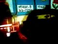 taxi crashed inside a truck