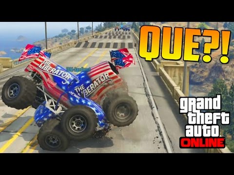 ¿¡QUE!? QUE ES ESO?!?! - Gameplay GTA 5 Online Funny Moments (Carrera GTA V PS4)