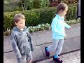 Leah & Noah Heelys