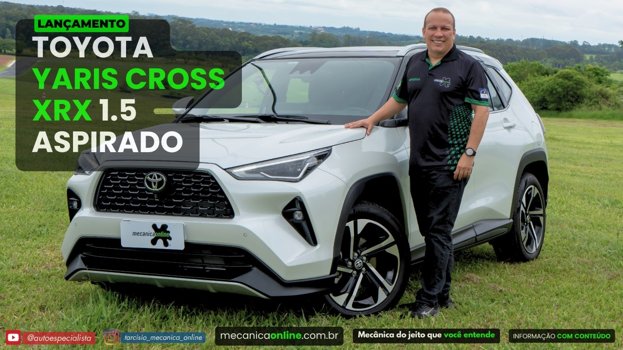 Novo Toyota Yaris Cross a combustão: vale a pena?