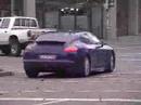 Porsche Panamera flagrado em Geneva.