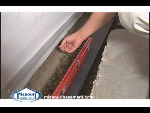 how to relieve hydrostatic pressure in basement