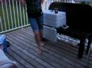 MY SIS WALKINNG IT OOUT