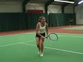 college tennis recruiting video