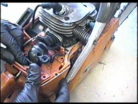how to rebuild husqvarna chainsaw