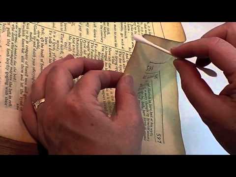 how to repair old books