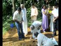 Foundation stone for his new house S/o Mathachen Kurisummoottil