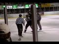 Roch vs losier combat de hockey