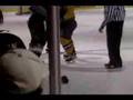 Roch vs losier combat de hockey